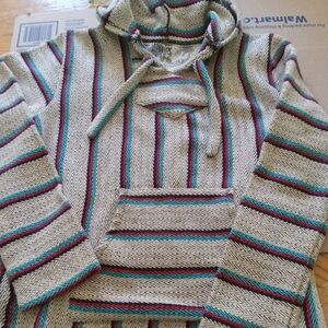 Sendra Multicolor Woven Hoodie